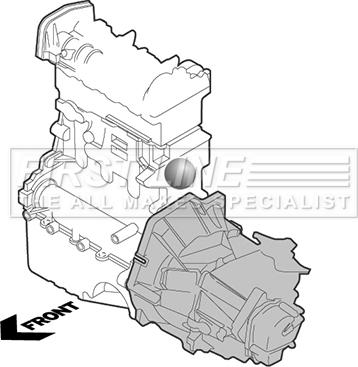 First Line FEM4287 - Holder, engine mounting xparts.lv