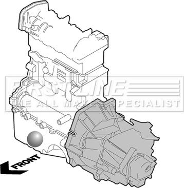 First Line FEM4425 - Holder, engine mounting xparts.lv