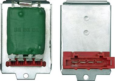 Fispa 10.9055 - Resistor, interior blower xparts.lv