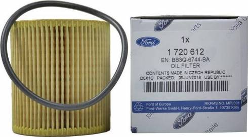 FORD 1720612 - Oil Filter xparts.lv