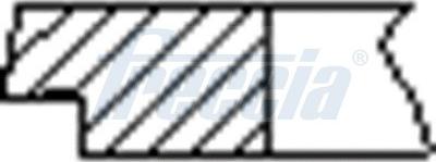 Freccia FR10-356400 - Stūmoklio žiedų komplektas xparts.lv