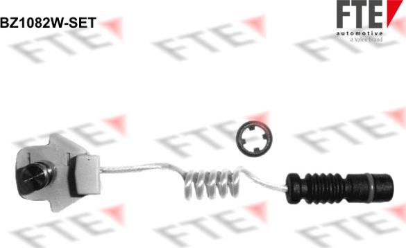 FTE 9410052 - Сигнализатор, износ тормозных колодок xparts.lv
