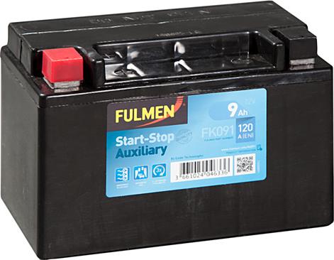 Fulmen FK091 - Startera akumulatoru baterija xparts.lv