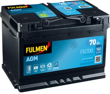 Fulmen FK700 - Startera akumulatoru baterija xparts.lv