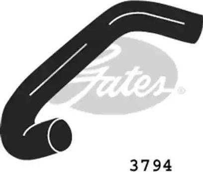 Gates 3794 - Radiatora cauruļvads xparts.lv
