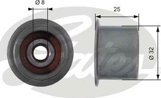 Gates T42099 - Deflection / Guide Pulley, timing belt xparts.lv