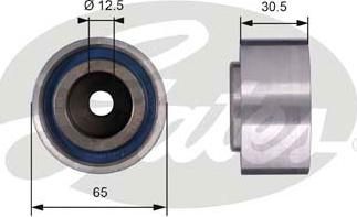 Gates T42061 - Deflection / Guide Pulley, timing belt xparts.lv