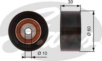 Gates T42162 - Deflection / Guide Pulley, timing belt xparts.lv