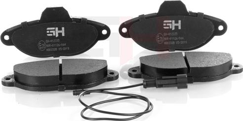 GH GH-412335 - Brake Pad Set, disc brake xparts.lv