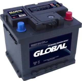 GLOBAL GR045EU - Стартерная аккумуляторная батарея, АКБ xparts.lv
