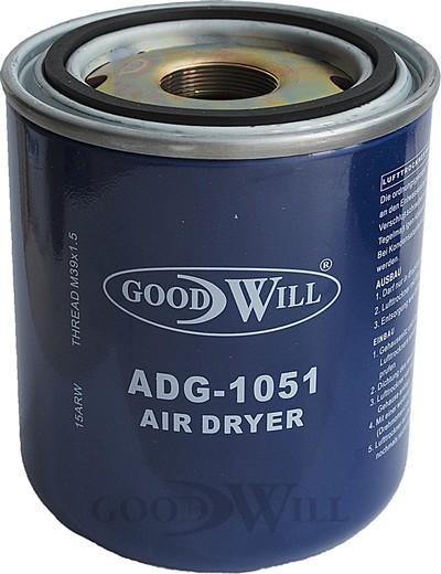 GoodWill ADG 1051 - Патрон осушителя воздуха, пневматическая система xparts.lv
