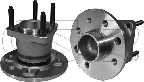GSP 9400058 - Wheel hub, bearing Kit xparts.lv