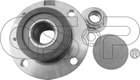 GSP 9225029K - Wheel hub, bearing Kit xparts.lv