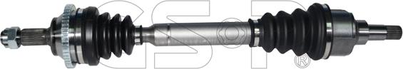 GSP 245012 - Приводной вал xparts.lv