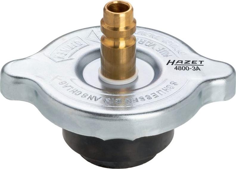 HAZET 4800-3 - Adapter, cooling system pressure test set xparts.lv
