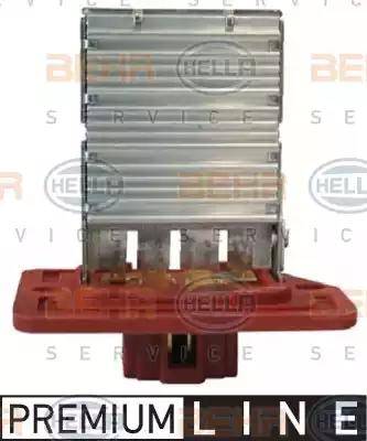 HELLA 9ML 351 321-361 - Resistor, interior blower xparts.lv