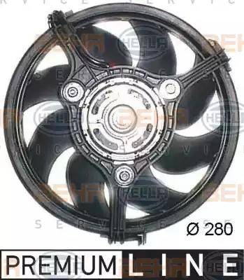 HELLA 8EW 351 044-041 - Ventilators, Motora dzesēšanas sistēma xparts.lv