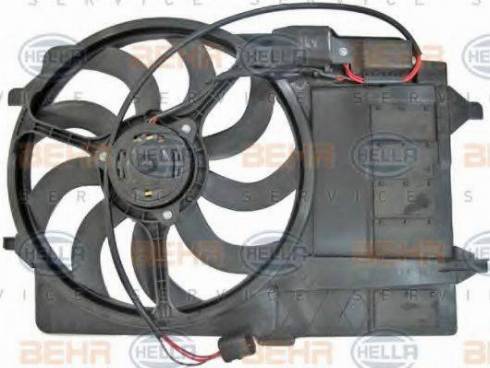 HELLA 8EW 351 000-301 - Ventilators, Motora dzesēšanas sistēma xparts.lv
