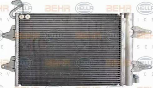 HELLA 8FC 351 301-534 - Condenser, air conditioning xparts.lv