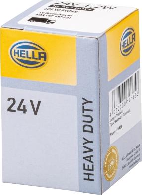 HELLA 8GA 007 997-201 - Bulb, instrument lighting xparts.lv