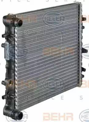 HELLA 8MK 376 716-231 - Radiators, Motora dzesēšanas sistēma xparts.lv