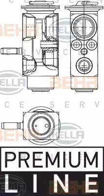 HELLA 8UW 351 239-611 - Расширительный клапан, кондиционер xparts.lv