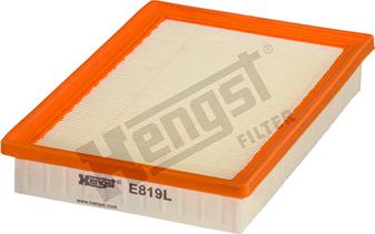 Hengst Filter E819L - Воздушный фильтр xparts.lv