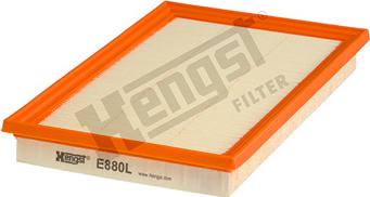 Hengst Filter E880L - Воздушный фильтр xparts.lv