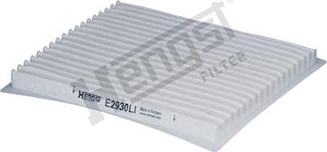 Hengst Filter E2930LI - Фильтр воздуха в салоне xparts.lv