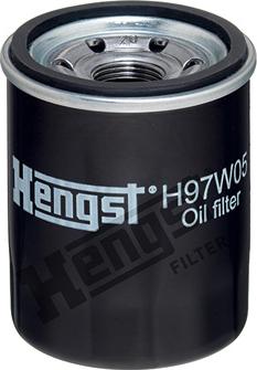 Hengst Filter H97W05 - Eļļas filtrs xparts.lv