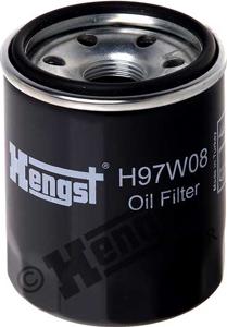 Hengst Filter H97W08 - Eļļas filtrs xparts.lv
