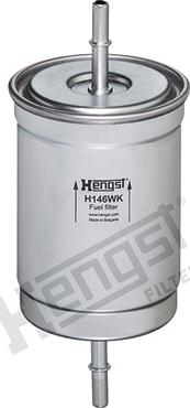 Hengst Filter H146WK - Degvielas filtrs xparts.lv