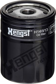 Hengst Filter H14W13 - Oil Filter xparts.lv