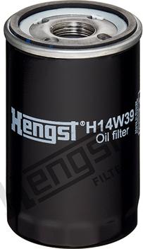 Hengst Filter H14W39 - Eļļas filtrs xparts.lv