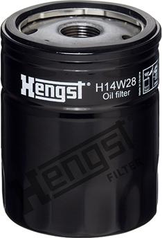 Hengst Filter H14W28 - Eļļas filtrs xparts.lv