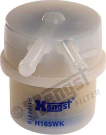 Hengst Filter H165WK - Топливный фильтр xparts.lv