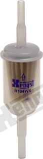 Hengst Filter H104WK - Топливный фильтр xparts.lv