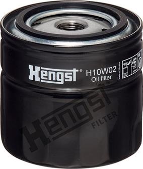 Hengst Filter H10W02 - Масляный фильтр xparts.lv