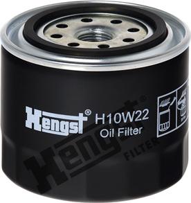 Hengst Filter H10W22 - Eļļas filtrs xparts.lv