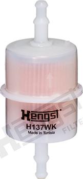 Hengst Filter H137WK - Топливный фильтр xparts.lv