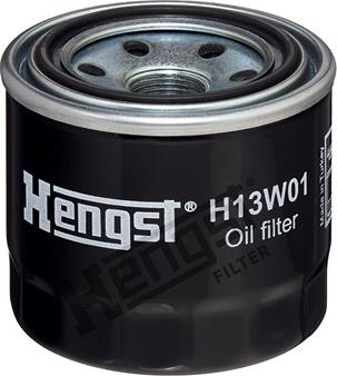 Hengst Filter H13W01 - Oil Filter xparts.lv