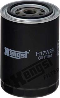 Hengst Filter H17W28 - Eļļas filtrs xparts.lv