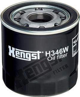 Hengst Filter H346W - Eļļas filtrs xparts.lv