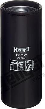 Hengst Filter H371W - Eļļas filtrs xparts.lv