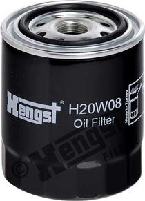 Hengst Filter H20W08 - Масляный фильтр xparts.lv