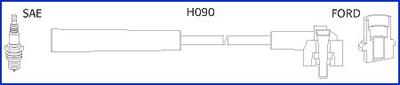 Hitachi 134673 - Augstsprieguma vadu komplekts xparts.lv