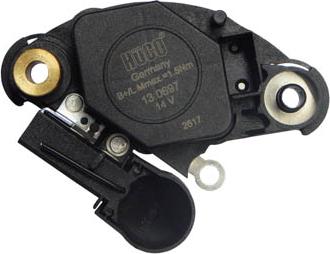 Hitachi 130697 - Voltage regulator, alternator xparts.lv