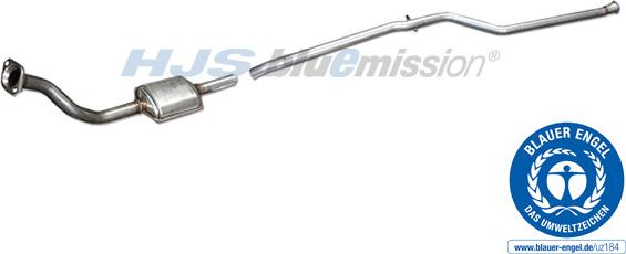 HJS 96 22 3009 - Catalytic Converter xparts.lv