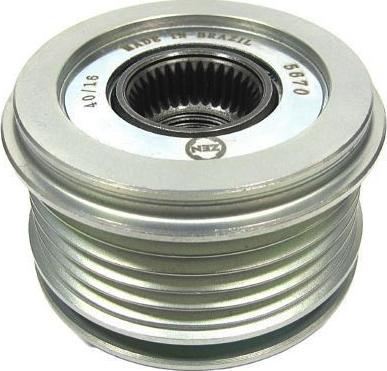 Hoffer 4555104 - Pulley, alternator, freewheel clutch xparts.lv