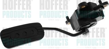 Hoffer 7513633 - Комплект педали управления подачей топлива xparts.lv